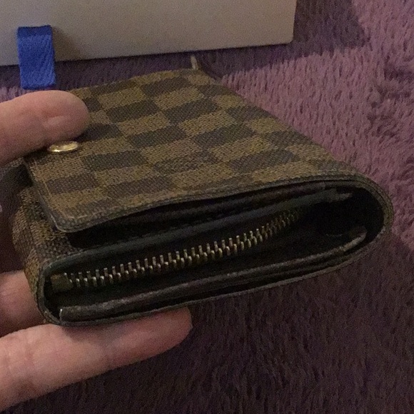 Authentic Lois Vuitton DAMIER Port Billets Monnaie Bifold Wallet - Picture 10 of 16
